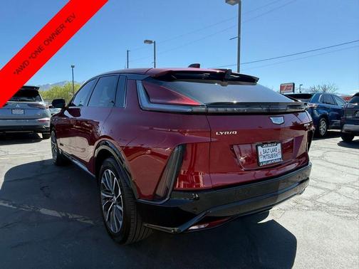 Radiant Red 2024 Cadillac LYRIQ Sport