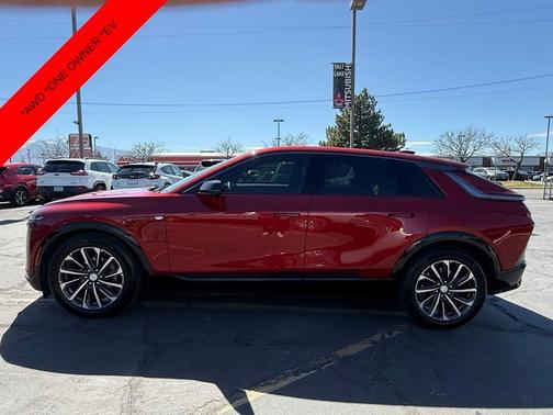 Radiant Red 2024 Cadillac LYRIQ Sport