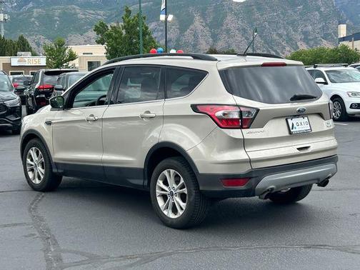 White Gold Metallic 2018 Ford Escape SE