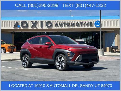 Red Metallic 2024 Hyundai KONA Limited