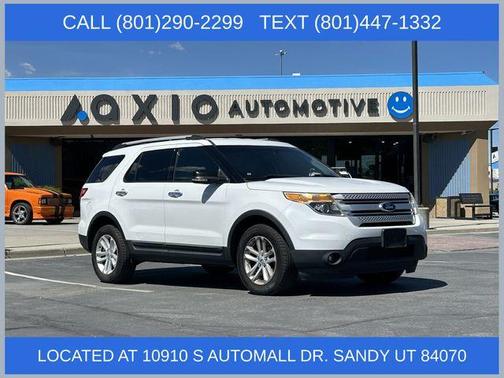 Oxford White 2013 Ford Explorer XLT