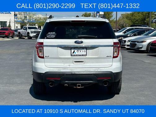 Oxford White 2013 Ford Explorer XLT