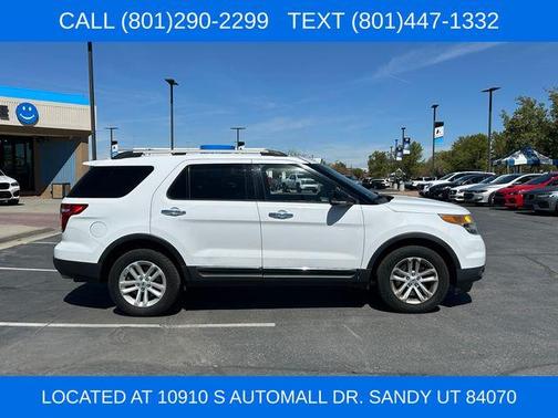Oxford White 2013 Ford Explorer XLT