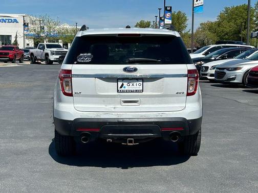 Oxford White 2013 Ford Explorer XLT