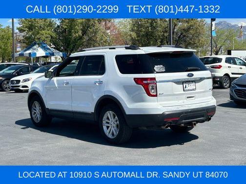 Oxford White 2013 Ford Explorer XLT