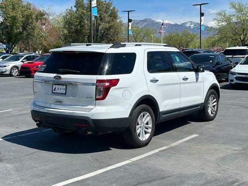 Oxford White 2013 Ford Explorer XLT