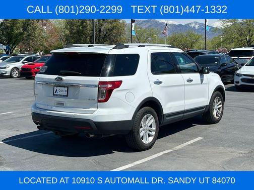 Oxford White 2013 Ford Explorer XLT
