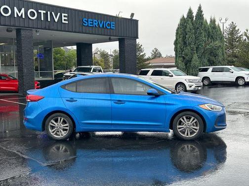 Electric Blue 2017 Hyundai ELANTRA SE