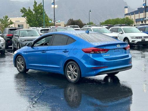 Electric Blue 2017 Hyundai ELANTRA SE
