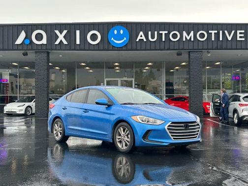 Electric Blue 2017 Hyundai ELANTRA SE