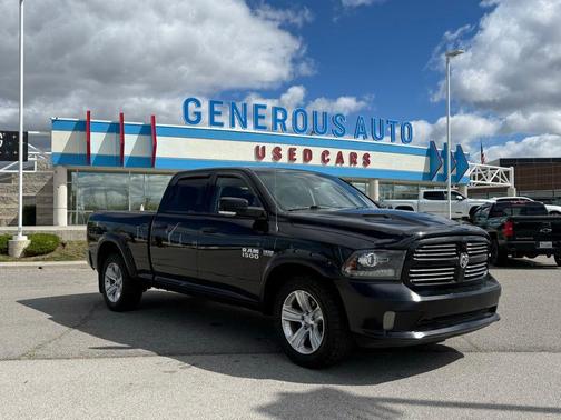 Black 2013 RAM 1500 Sport