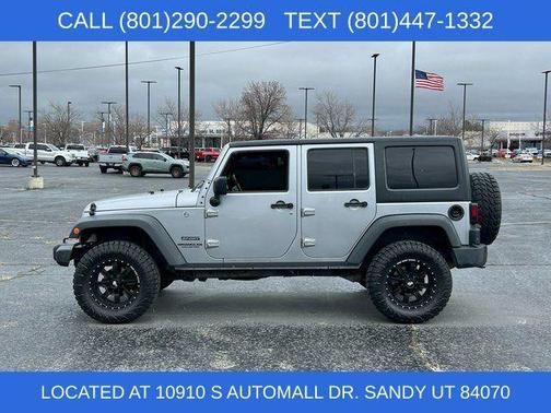 Billet Silver Metallic Clearcoat 2016 Jeep Wrangler Unlimited Sport