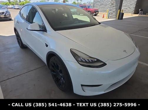 Pearl White Multi 2020 Tesla Model Y Long Range