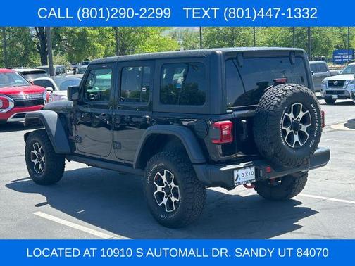 Black Clearcoat 2020 Jeep Wrangler Unlimited Rubicon