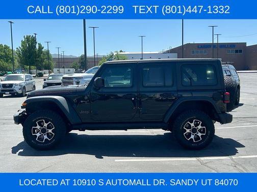 Black Clearcoat 2020 Jeep Wrangler Unlimited Rubicon