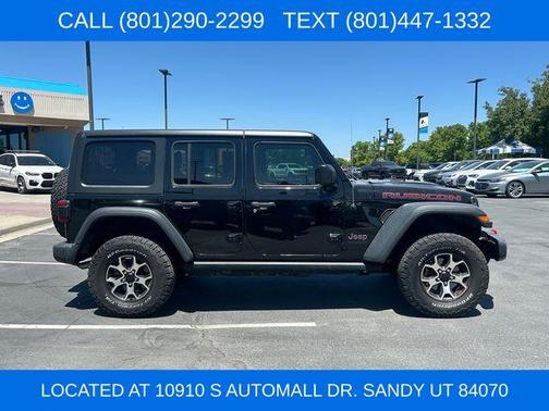 Black Clearcoat 2020 Jeep Wrangler Unlimited Rubicon