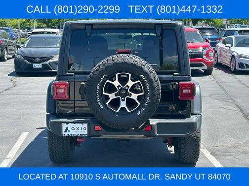Black Clearcoat 2020 Jeep Wrangler Unlimited Rubicon