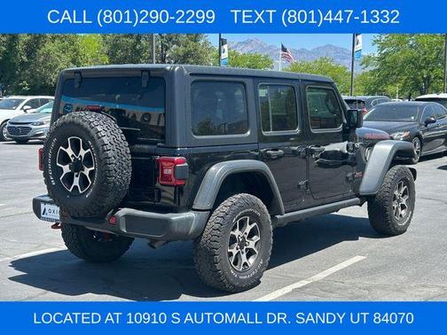 Black Clearcoat 2020 Jeep Wrangler Unlimited Rubicon