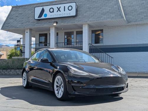 Black 2022 Tesla Model 3 Long Range