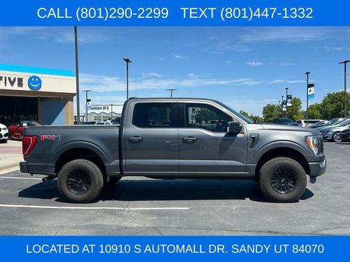 Gray 2021 Ford F-150 XLT