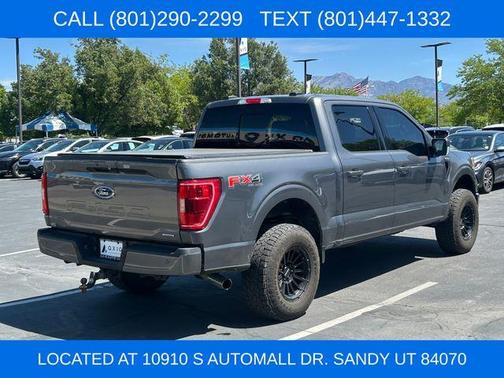 Gray 2021 Ford F-150 XLT