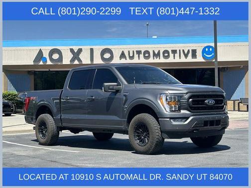 Gray 2021 Ford F-150 XLT