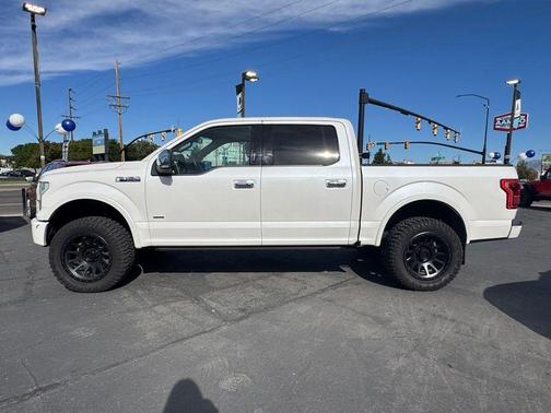 White Platinum Tri-Coat Metallic 2015 Ford F-150