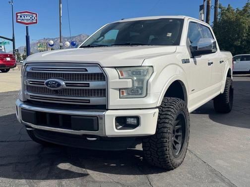 White Platinum Tri-Coat Metallic 2015 Ford F-150