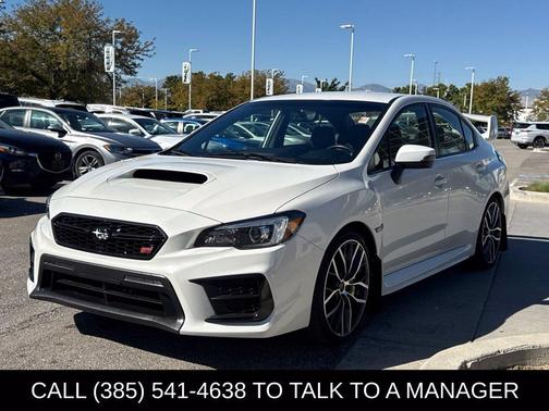 Crystal White Pearl 2020 Subaru WRX STI Base