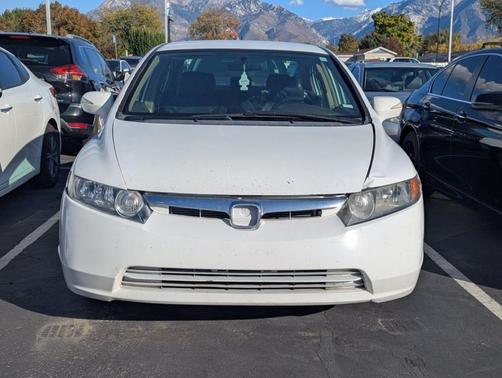 White 2007 Honda Civic Hybrid