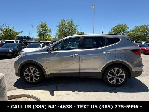 Mineral Gray 2017 Hyundai Santa Fe Sport 2.0L Turbo Ultimate