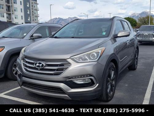 Mineral Gray 2017 Hyundai Santa Fe Sport 2.0L Turbo Ultimate