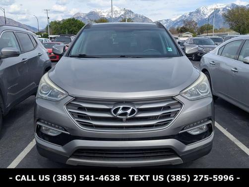 Mineral Gray 2017 Hyundai Santa Fe Sport 2.0L Turbo Ultimate