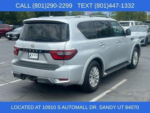 Brilliant Silver Metallic 2021 Nissan Armada SV