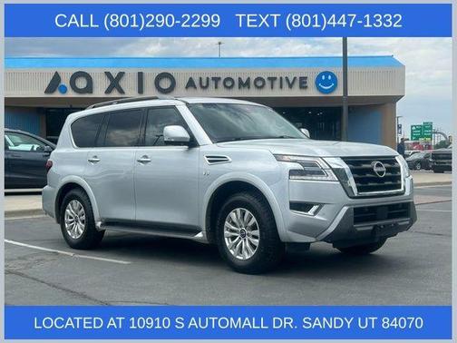 Brilliant Silver Metallic 2021 Nissan Armada SV