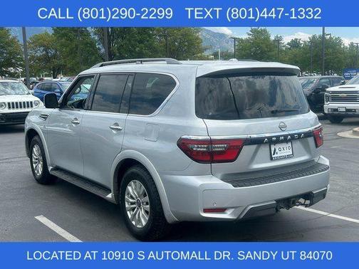 Brilliant Silver Metallic 2021 Nissan Armada SV