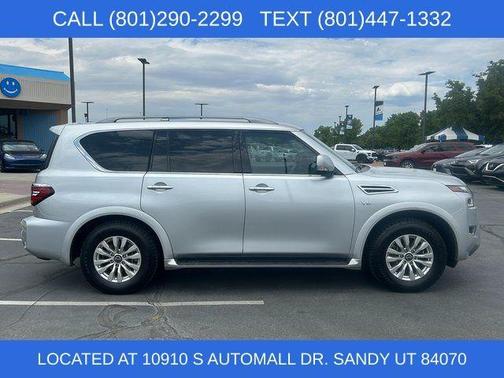 Brilliant Silver Metallic 2021 Nissan Armada SV