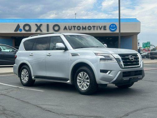Brilliant Silver Metallic 2021 Nissan Armada SV