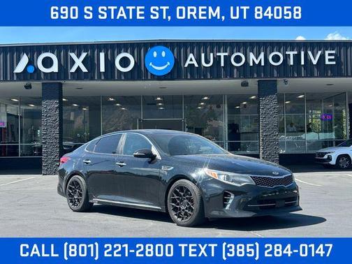 Ebony Black 2016 Kia Optima SXL Turbo