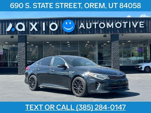 Ebony Black 2016 Kia Optima SXL Turbo