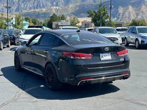 Ebony Black 2016 Kia Optima SXL Turbo