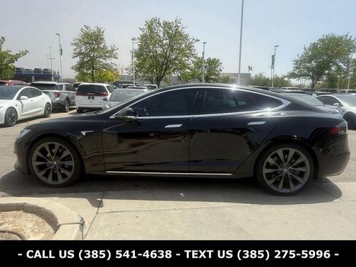 Black 2021 Tesla Model S Long Range