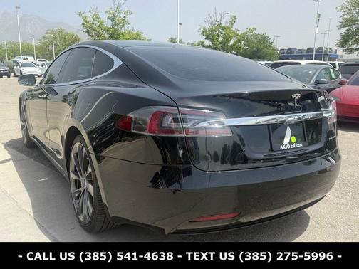 Black 2021 Tesla Model S Long Range
