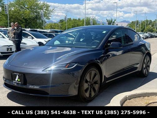 Gray 2025 Tesla Model 3 Long Range