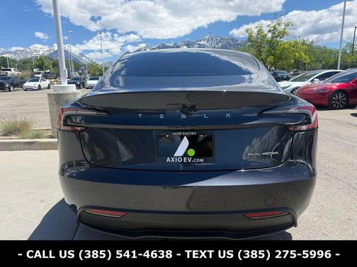 Gray 2025 Tesla Model 3 Long Range