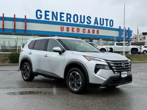 Brilliant Silver Metallic 2024 Nissan Rogue SV