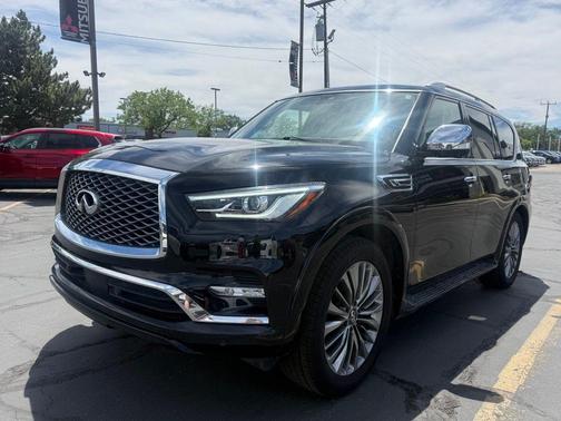 Mineral Black 2021 INFINITI QX80 SENSORY