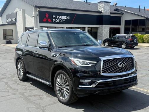 Mineral Black 2021 INFINITI QX80 SENSORY