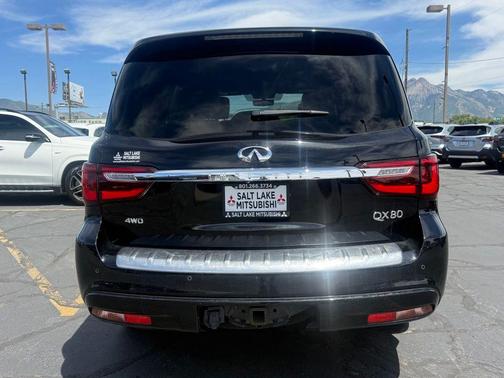 Mineral Black 2021 INFINITI QX80 SENSORY