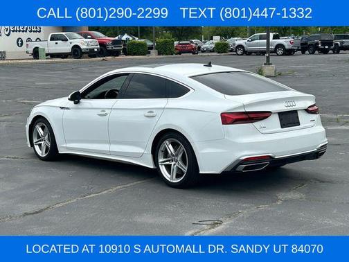 Ibis White 2021 Audi A5 Sportback 45 S line quattro Premium